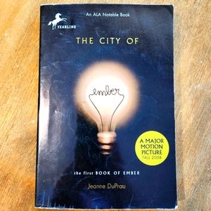 The City of Ember by Jeanne DuPrau paperback book children's